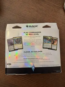 MTG Final Fantasy Cloud Collector’s Edition Limit Break Commander Deck In Hand - Image 2