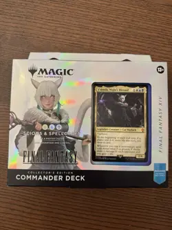 MTG Magic Final Fantasy Collector’s Edition Commander Deck Scions & Spellcraft - Image 1