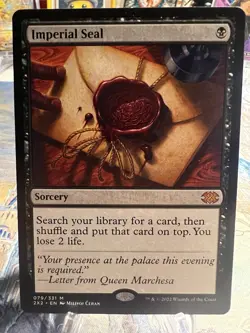 Imperial Seal Double Masters 2022 MTG Magic the Gathering NM - Image 1