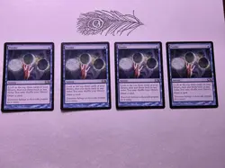 MTG Ponder X4 M12 Core Set Non-foil - Image 1