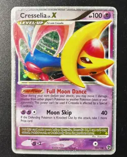 🔥Pokemon Cresselia LV.X Great Encounters 103/105 DMG READ DESCRIPTION 🔥 - Image 1