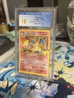 Pokemon Celebrations 25th Classic Collection Charizard 4/102 CGC 10 Pristine - Image 1