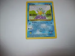 Pokemon Squirtle (Schiggy) Base Set 1st Edition German 63/102 MP Free Shipping - Image 2