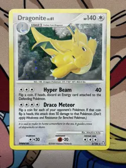 Dragonite LV. 61 2/146 Holo Rare Legends Awakened Pokemon TCG (LP) - Image 2