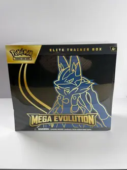 Pokemon TCG Mega Evolutions Lucario Elite Trainer Box ETB NEW AND SEALED - Image 1
