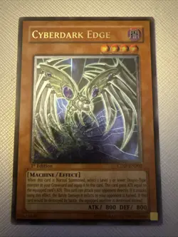 Yugioh - Cybderdark Edge CDIP-EN002 Ultimate Rare 1st Edition - Image 1