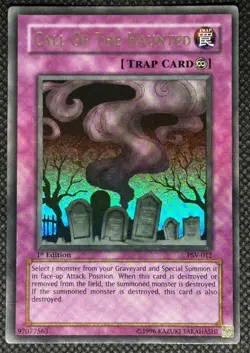 Yu-Gi-Oh! Call of the Haunted PSV-012 1st Edition Ultra Rare LP - Image 1
