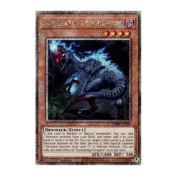 Yu-Gi-Oh! Souleating Oviraptor (Platinum Secret Rare) - Quarter Century Stampede - Image 1