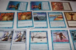MTG 13x 7th edition white & blue artifact magic card lot MP - Image 1