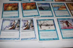 MTG 13x 7th edition white & blue artifact magic card lot MP - Image 2