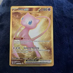 Mew EX 205/165 Holo Scarlet & Violet 151 Pokemon Card Near Mint Condition - Image 1