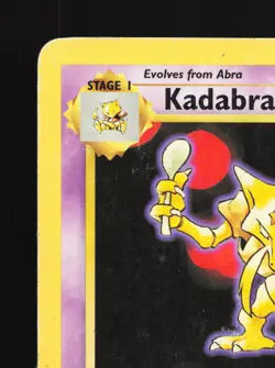 Kadabra 46/130 Base Set 2 HP Pokemon Card TCG - Image 4