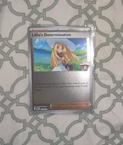 Lillie's Determination Pokemon Regional Championships Promo Card 119/132 NEW - Image 1