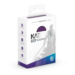 Ultimate Guard 100 Katana Standard Size Card Protector Sleeves Iris Bloom MTG - Image 1