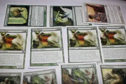 MTG 13x 8th & 9th edition craw wurm playset green magic card lot MP - Image 4