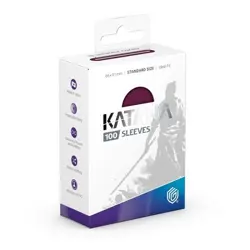 Ultimate Guard 100 Katana Standard Size Card Protector Sleeves Radiant Plum MTG - Image 1