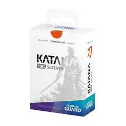 Ultimate Guard 100 Katana Card Sleeves Standard Size Orange UGD010898 Japan MTG - Image 1