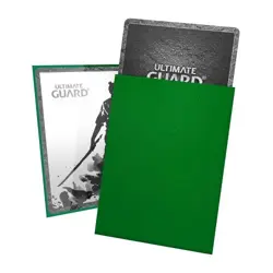Ultimate Guard 100 Katana Standard Size Card Protector Sleeves Green MTG - Image 2