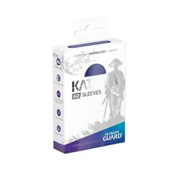 Ultimate Guard 60 Katana Japanese Small Size Card Sleeves Blue - Image 1