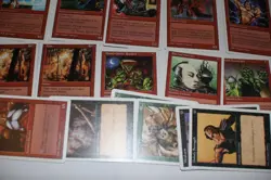 MTG 16x 4th 5th edition red green & black magic card lot MP - Image 2