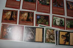 MTG 16x 4th 5th edition red green & black magic card lot MP - Image 3