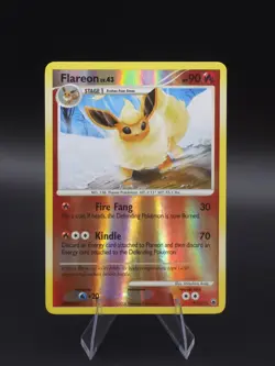 Flareon 19/100 Reverse Holo Rare - Majestic Dawn 2008 - LP Pokemon Card TCG - Image 1