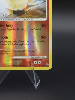 Flareon 19/100 Reverse Holo Rare - Majestic Dawn 2008 - LP Pokemon Card TCG - Image 4