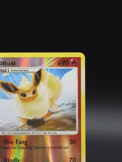 Flareon 19/100 Reverse Holo Rare - Majestic Dawn 2008 - LP Pokemon Card TCG - Image 5