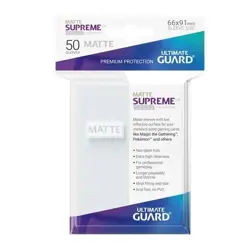 Ultimate Guard 50 Supreme UX Sleeves Standard Size Matte Frosted UGD010812 MTG - Image 1