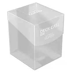Ultimate Guard 100+ Standard Size Deck Box Transparent UGD010307 TCG MTG Pokemon - Image 1
