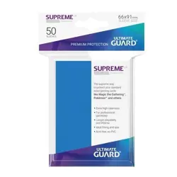 Ultimate Guard 50 Supreme UX Sleeves Standard Size Royal Blue UGD010798 MTG TCG - Image 1