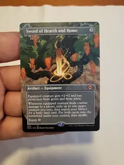 MTG Sword of Hearth and Home (Borderless) #324 - Regular - MH2 - Image 2