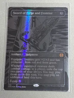 MTG - Sword of Forge and Frontier - Oil Slick Raised Foil - ONE #359 - Image 1