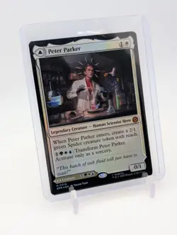 MTG - Peter Parker - FOIL Mythic #10 - Spider-Man NM - Image 1
