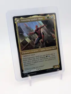 MTG - Peter Parker - FOIL Mythic #10 - Spider-Man NM - Image 2