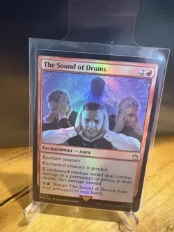 The Sound of Drums - WHO - MTG Doctor Who - 0097 - Foil Rare - Image 1