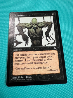 Reanimate - Tempest - MTG - Magic the Gathering - Image 1