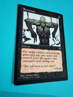 Reanimate - Tempest - MTG - Magic the Gathering - Image 2