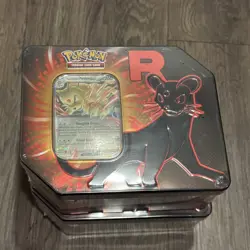 Pokemon TCG: Destined Rivals Team Rocket Tin (Persian ex) Lot Of 2 - Image 2