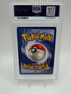 1999 WOTC POKEMON BASE SET UNLIMITED YELLOW CHEEKS PIKACHU 58/102 COMMON PSA 10 - Image 2