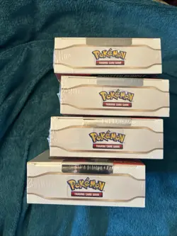 POKEMON SURGING SPARKS BOOSTER BUNDLE LOT X4 SCARLET VIOLET PIKACHU LATIAS TCG - Image 4