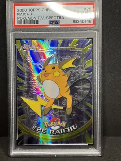 Raichu Spectra #26 PSA 10 2000 Topps Chrome Pokemon TV - Image 3