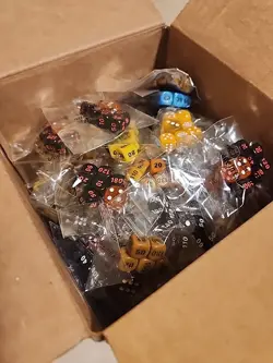 Lot of 130x Official Pokemon TCG Dice - Factory Sealed NEW - Image 1