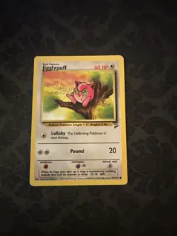 Pokemon TCG Jigglypuff Base Set 2 77/130 Regular Unlimited Common D3 - Image 1