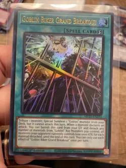 Goblin Biker Grand Breakout MP25-EN251 Ultra Rare 1st Edition NM +Bonus FREESHIP - Image 1