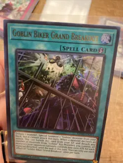 Goblin Biker Grand Breakout MP25-EN251 Ultra Rare 1st Edition NM +Bonus FREESHIP - Image 2