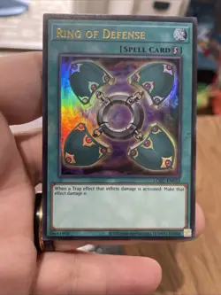 Ring of Defense LCKC-EN033 ( ? ON FRONT/TINY ? ON BACK!) NM! +Bonus FREESHIP! - Image 1