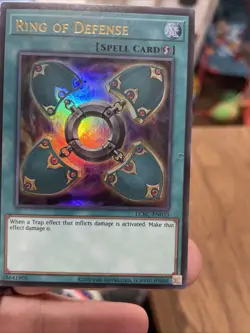 Ring of Defense LCKC-EN033 ( ? ON FRONT/TINY ? ON BACK!) NM! +Bonus FREESHIP! - Image 2