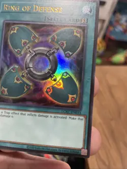 Ring of Defense LCKC-EN033 ( ? ON FRONT/TINY ? ON BACK!) NM! +Bonus FREESHIP! - Image 3