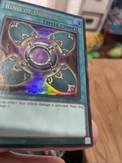 Ring of Defense LCKC-EN033 ( ? ON FRONT/TINY ? ON BACK!) NM! +Bonus FREESHIP! - Image 5